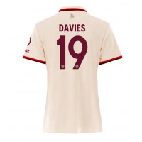 Dámy Fotbalový dres Bayern Munich Alphonso Davies #19 2024-25 Třetí Krátký Rukáv